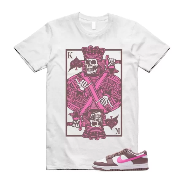 Dunk Smokey Mauve Playful Pink White Brown Low T Shirt Match KC Jezsport.com