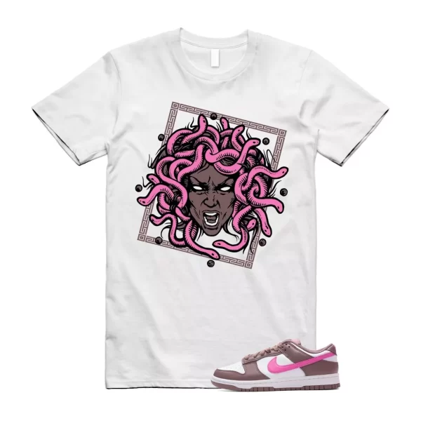 Dunk Smokey Mauve Playful Pink White Brown Low T Shirt Match SHM Jezsport.com