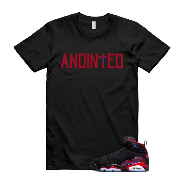 MVP Raptors Black Dark Concord University Red Anthracite T Shirt Match ANOINTED Jezsport.com