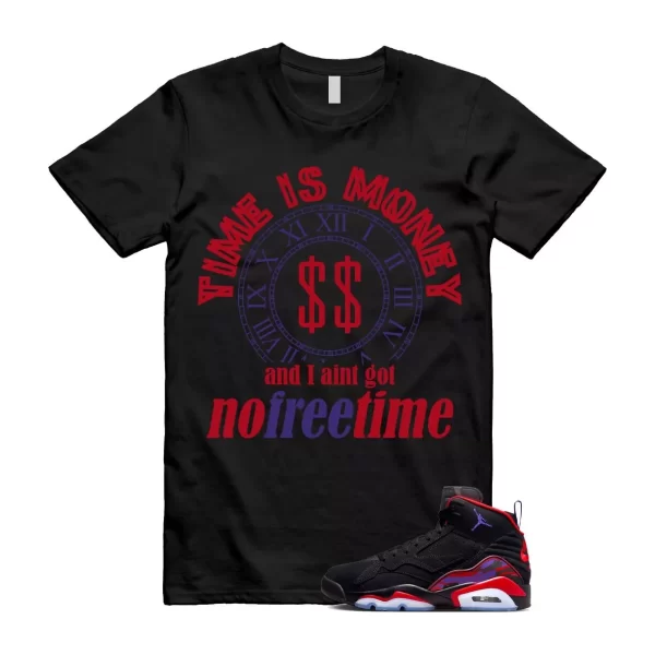 MVP Raptors Black Dark Concord University Red Anthracite T Shirt Match FREE TIME Jezsport.com