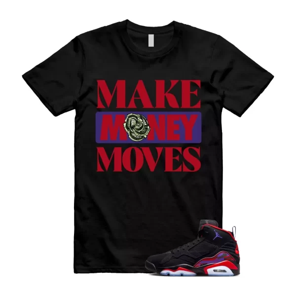 MVP Raptors Black Dark Concord University Red Anthracite T Shirt Match MOVES Jezsport.com