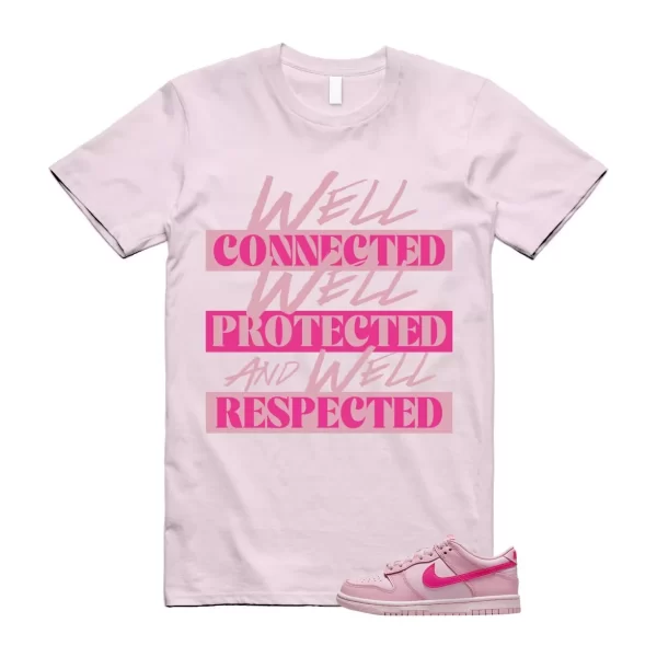 Dunk Triple Pink Valentines Day DTP Low GS Light Soft Prime 1 T Shirt Match WELL Jezsport.com