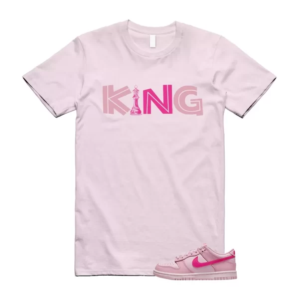 Dunk Triple Pink Valentines Day DTP Low GS Light Soft Prime 1 T Shirt Match KING Jezsport.com