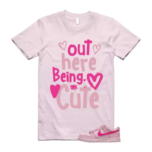 Dunk Triple Pink Valentines Day DTP Low GS Light Soft Prime 1 T Shirt Match C2 Jezsport.com