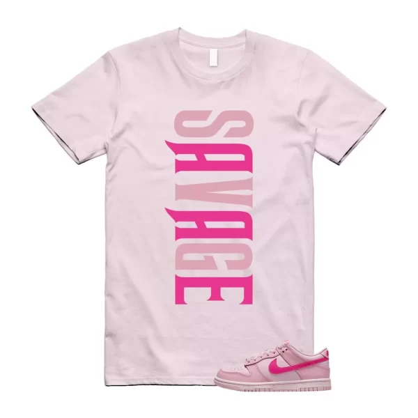 Dunk Triple Pink Valentines Day DTP Light Soft Prime 1 T Shirt Match VERTSAV Jezsport.com