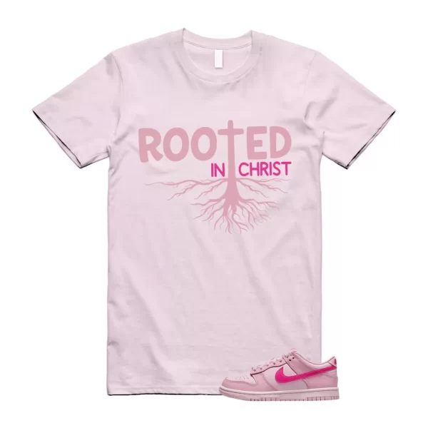 Dunk Triple Pink Valentines Day DTP Light Soft Prime 1 T Shirt Match ROOTED Jezsport.com