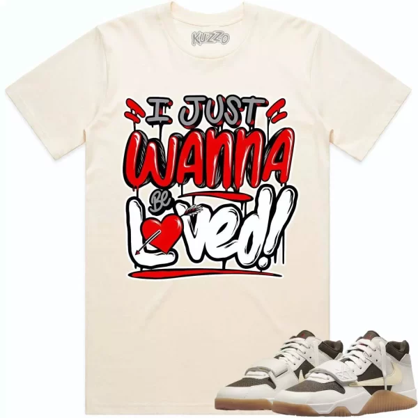 Travis Scott x Jordan Jumpman Jack Sail Shirt to Match - RED LOVED Jezsport.com