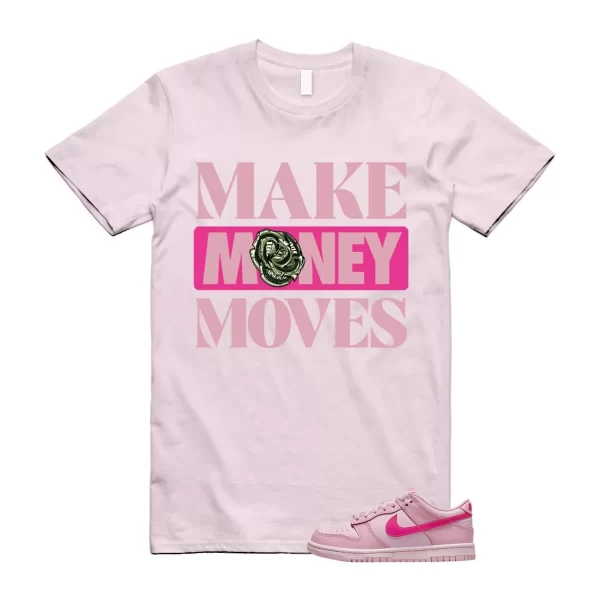 Dunk Triple Pink Valentines Day DTP Light Soft Prime 1 T Shirt Match MOVES Jezsport.com