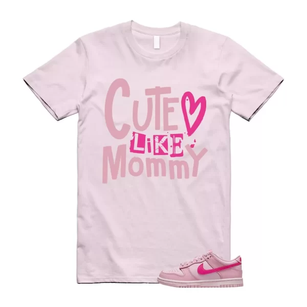 Dunk Triple Pink Valentines Day DTP Light Soft Prime 1 T Shirt Match MOMMY Jezsport.com