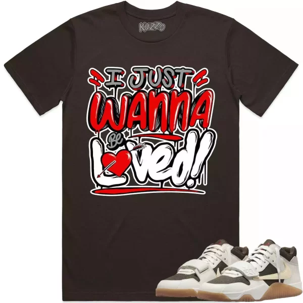 Travis Scott x Jordan Jumpman Jack Sail Shirt to Match - RED LOVED Jezsport.com