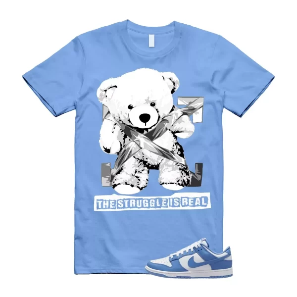 Dunk Polar Blue White Winter Low T Shirt Match STRUG Jezsport.com