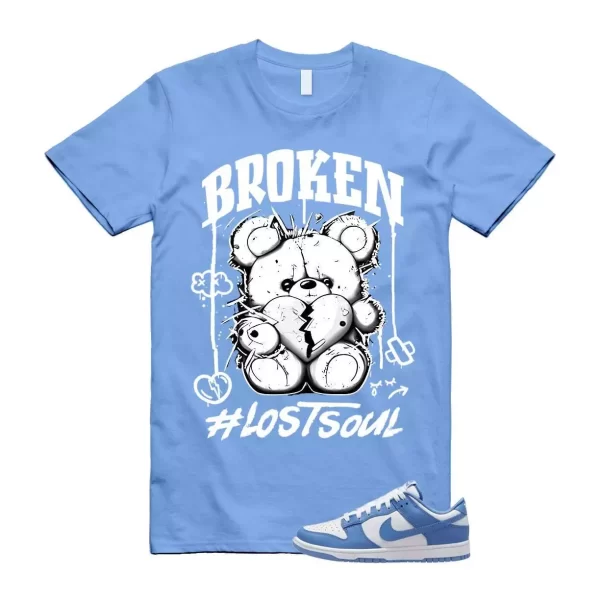 Dunk Polar Blue White Winter Low T Shirt Match BRLS Jezsport.com