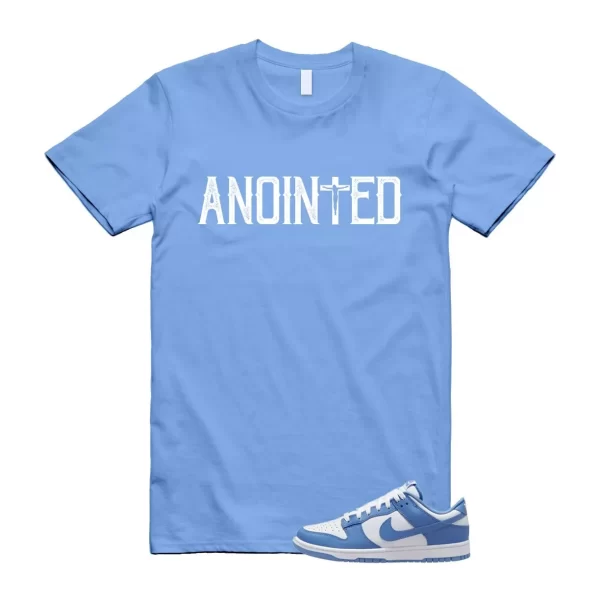 Dunk Polar Blue White Winter Low T Shirt Match ANOINTED Jezsport.com