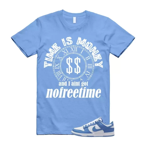 Dunk Polar Blue White Winter Low T Shirt Match FREE TIME Jezsport.com