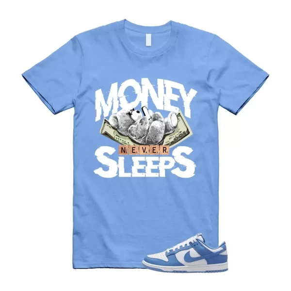 Dunk Polar Blue White Winter Low T Shirt Match MNS Jezsport.com