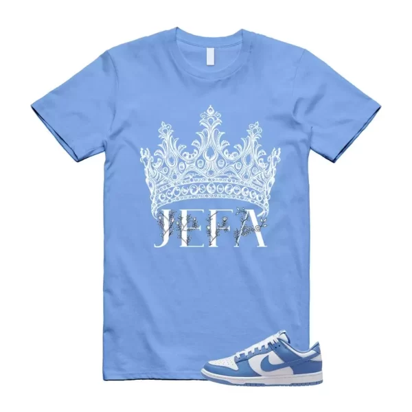 Dunk Polar Blue White Winter Low T Shirt Match JEFA Jezsport.com