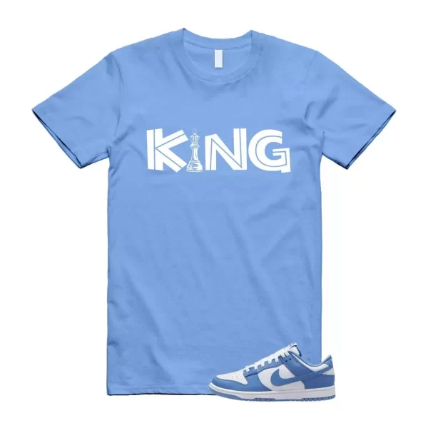 Dunk Polar Blue White Winter Low T Shirt Match KING Jezsport.com