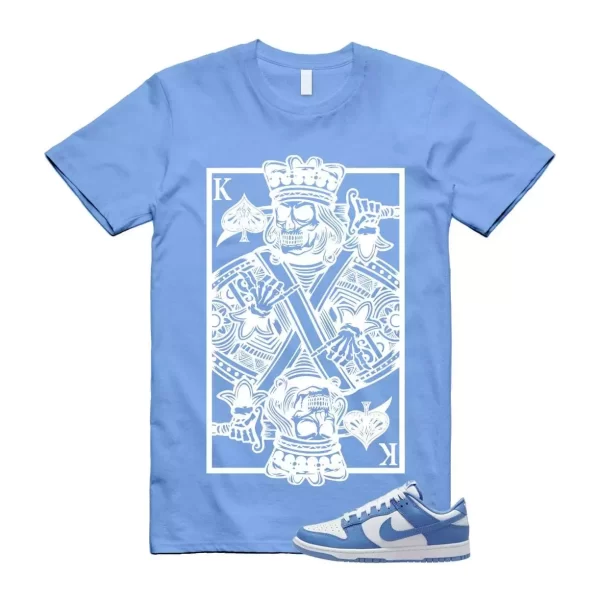 Dunk Polar Blue White Winter Low T Shirt Match KC Jezsport.com