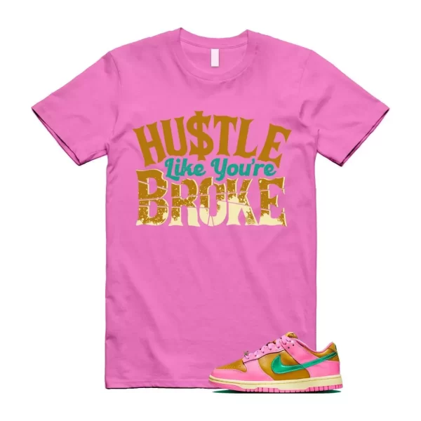 Dunk Parris Goebel Playful Pink Bronzine Jade Luminous Green T Shirt Match BROKE Jezsport.com