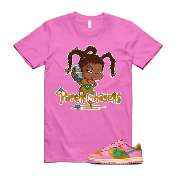 Dunk Parris Goebel Playful Pink Bronzine Jade Luminous Green T Shirt Match PC Jezsport.com