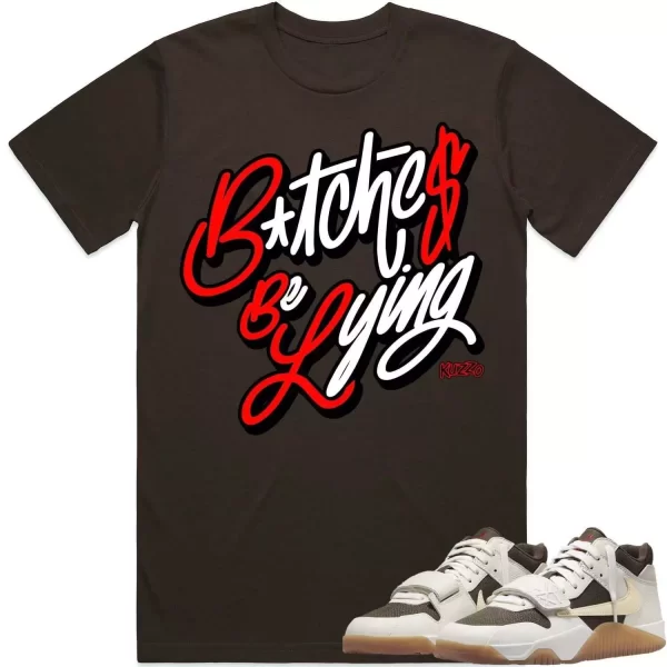 Travis Scott x Jordan Jumpman Jack Sail Shirt to Match - RED BBL Jezsport.com