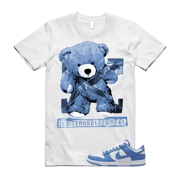 Dunk Polar Blue White Winter Low T Shirt Match STRUG Jezsport.com