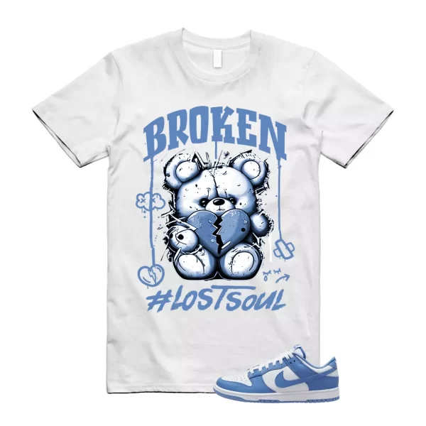 Dunk Polar Blue White Winter Low T Shirt Match BRLS Jezsport.com