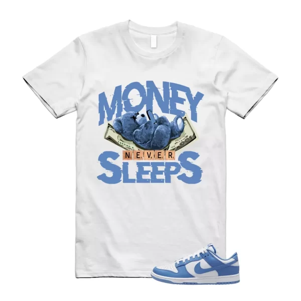 Dunk Polar Blue White Winter Low T Shirt Match MNS Jezsport.com