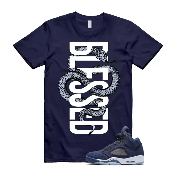 Midnight Navy Georgetown Football Grey Black T Shirt Match SNAKEBLS Jezsport.com