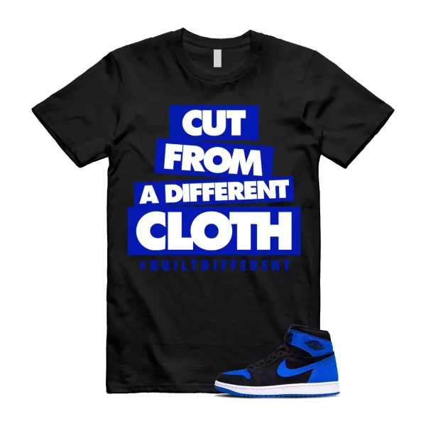 Royal Reimagined 1 Blue White Black T Shirt Match CLOTH Jezsport.com