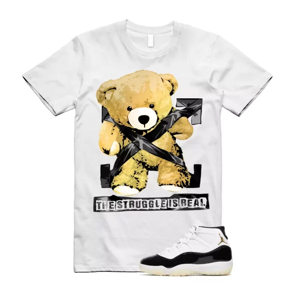 Metallic Gold DMP Defining Moments 11 Gratitude T Shirt Match STRUG Jezsport.com