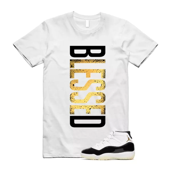 Metallic Gold DMP Defining Moments 11 Gratitude T Shirt Match VERTBLS Jezsport.com