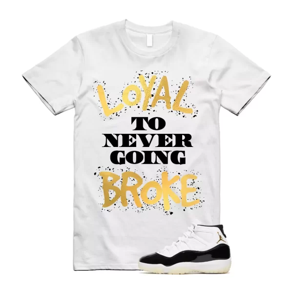 Metallic Gold DMP Defining Moments 11 Gratitude T Shirt Match NB Jezsport.com