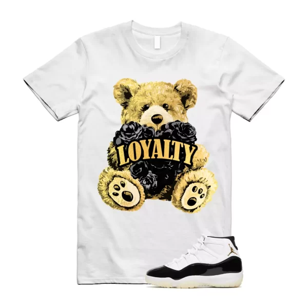 Metallic Gold DMP Defining Moments 11 Gratitude T Shirt Match LYLTY Jezsport.com