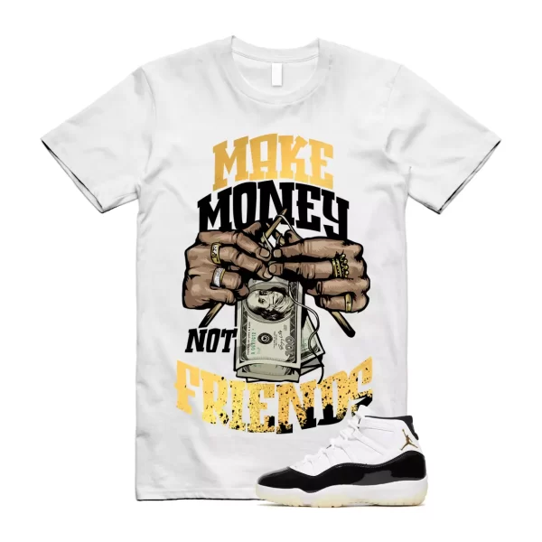 Metallic Gold DMP Defining Moments 11 Gratitude T Shirt Match MM Jezsport.com