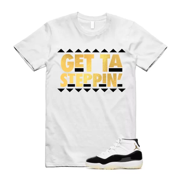 Metallic Gold DMP Defining Moments 11 Gratitude T Shirt Match GET Jezsport.com