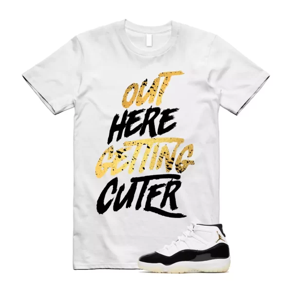 Metallic Gold DMP Defining Moments 11 Gratitude T Shirt Match CUTER Jezsport.com