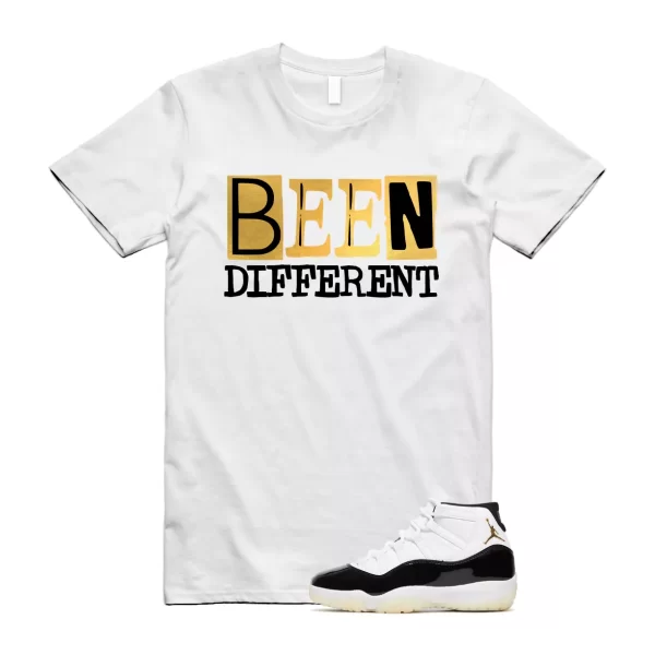 Metallic Gold DMP Defining Moments 11 Gratitude T Shirt Match BEEN Jezsport.com