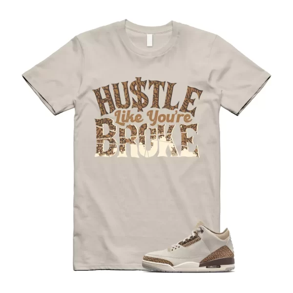 Palomino 3 Light Orewood Brown Metallic Gold British Tan T Shirt Match BROKE Jezsport.com