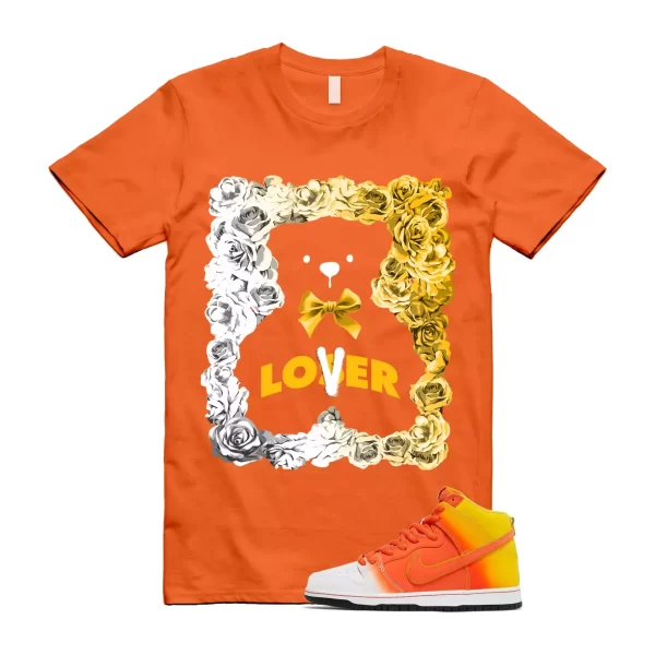 Dunk Candy Corn Sweet Tooth Orange Amarillo White Yellow T Shirt Match LO2 Jezsport.com