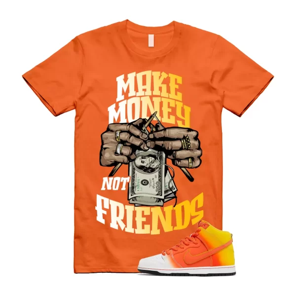 Dunk Candy Corn Sweet Tooth Orange Amarillo White Yellow T Shirt Match MM Jezsport.com