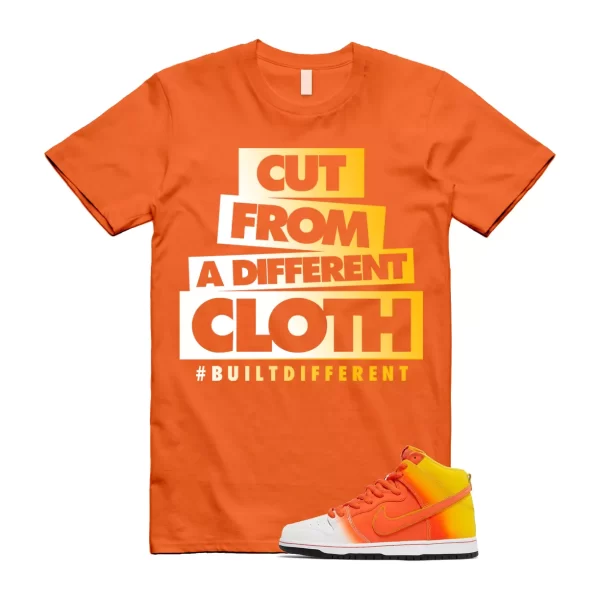 Dunk Candy Corn Sweet Tooth Orange Amarillo White Yellow T Shirt Match CLOTH Jezsport.com