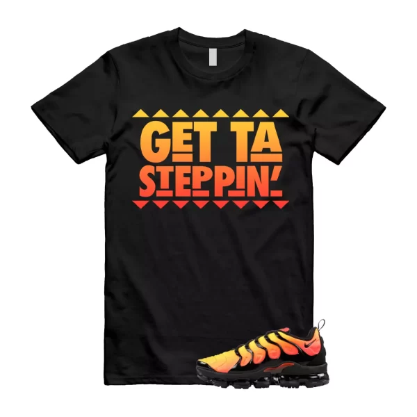 VaporMax Crimson Total Orange Plus Black T Shirt Match GET Jezsport.com