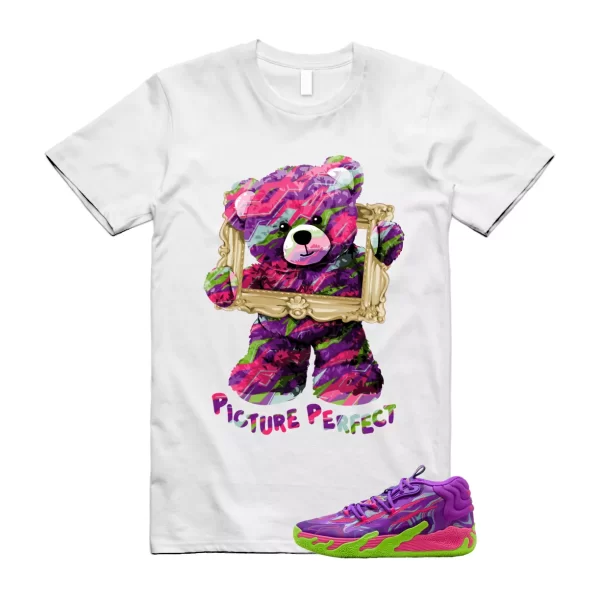 Puma Toxic LaMelo Ball Purple Glimmer Green Gecko 03 Slime T Shirt Match PIC Jezsport.com