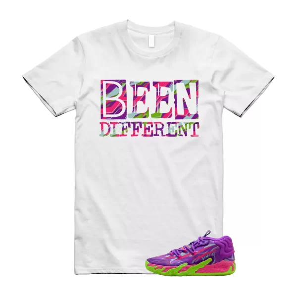 Puma Toxic LaMelo Ball Purple Glimmer Green Gecko 03 Slime T Shirt Match BEEN Jezsport.com