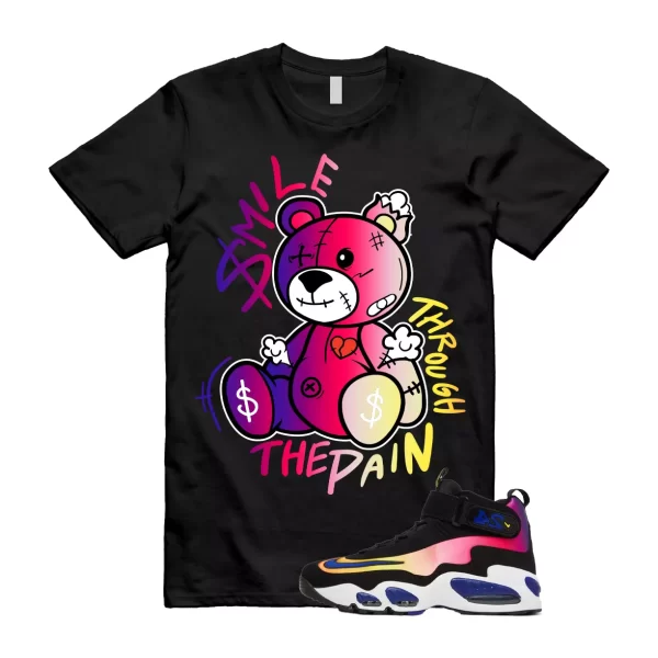 Air Griffey Max 1 Los Angeles Sunset 24 Purple Pink Blue T Shirt Match SM2 Jezsport.com