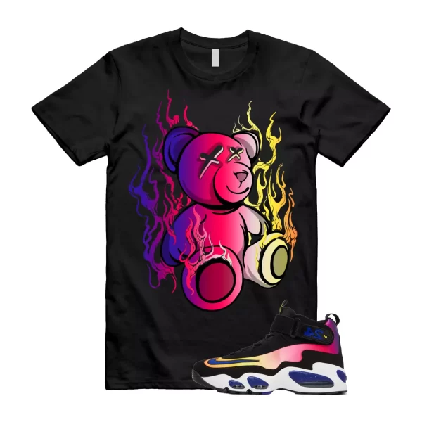 Air Griffey Max 1 Los Angeles Sunset 24 Purple Pink Blue T Shirt Match LIT Jezsport.com