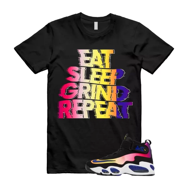 Air Griffey Max 1 Los Angeles Sunset 24 Purple Pink Blue T Shirt Match ESGR Jezsport.com