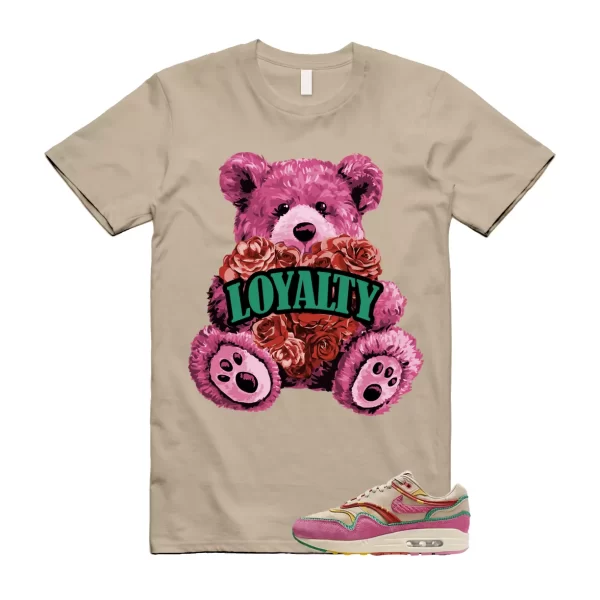 Air Max Familia 1 Hemp Pinksicle Sanddrift T Shirt Match LYLTY Jezsport.com