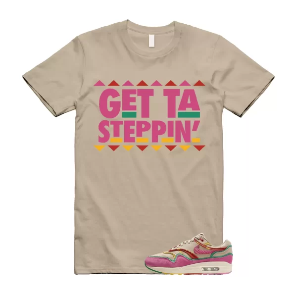 Air Max Familia 1 Hemp Pinksicle Sanddrift T Shirt Match GET Jezsport.com